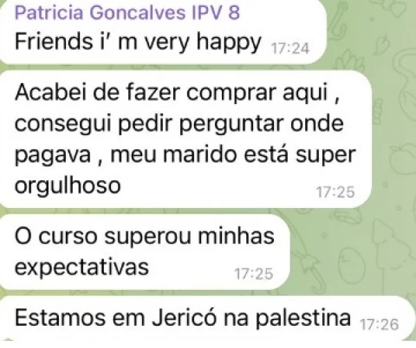 Depoimento de aluno 13