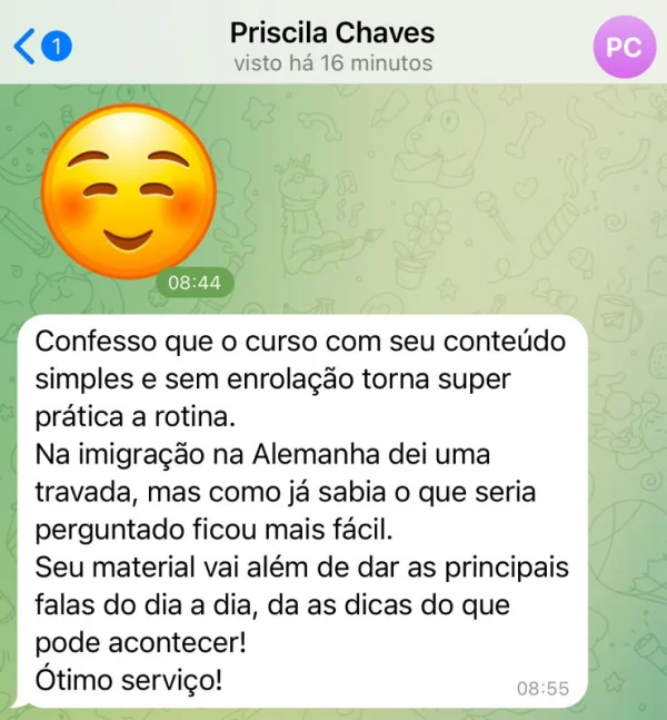 Depoimento de aluno 7