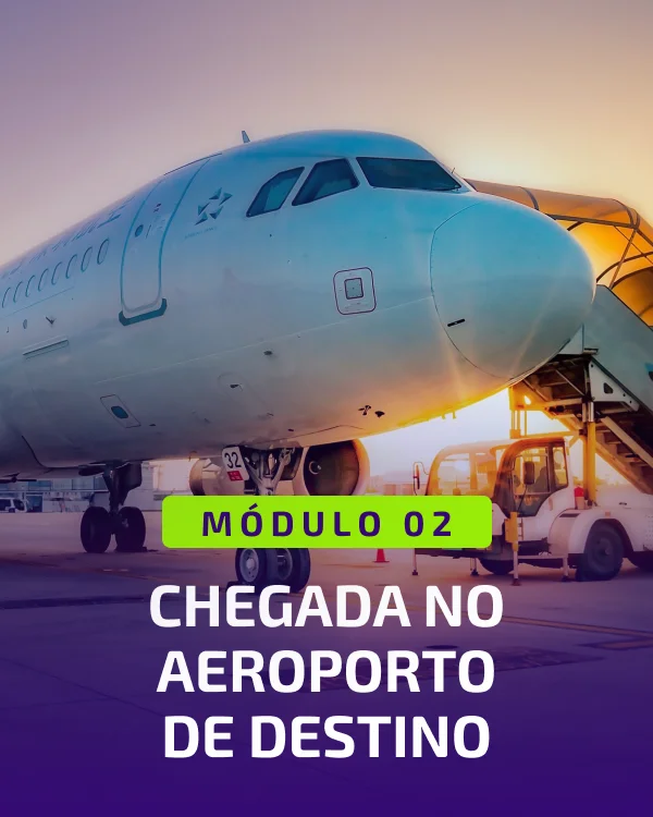 Embarque e chegada